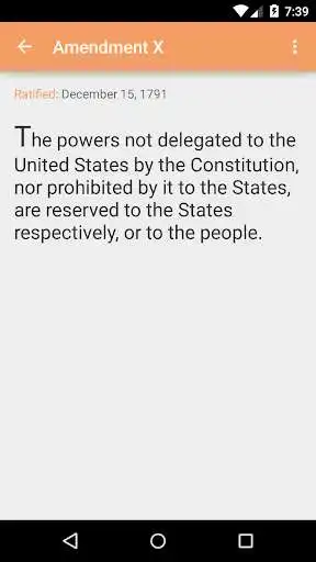Play APK The U.S. Bill of Rights  and enjoy The U.S. Bill of Rights with UptoPlay com.jeffdarnell.billofrights