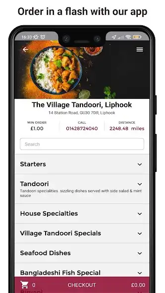 Play The Village Tandoori, Liphook as an online game The Village Tandoori, Liphook with UptoPlay