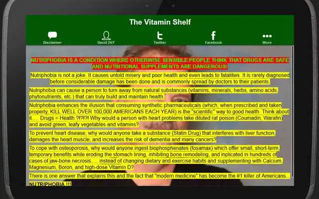 Play The Vitamin Shelf