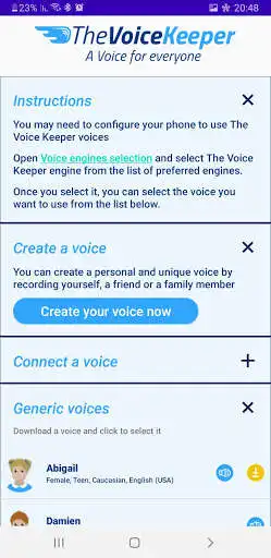 Play The Voice Keeper as an online game The Voice Keeper with UptoPlay