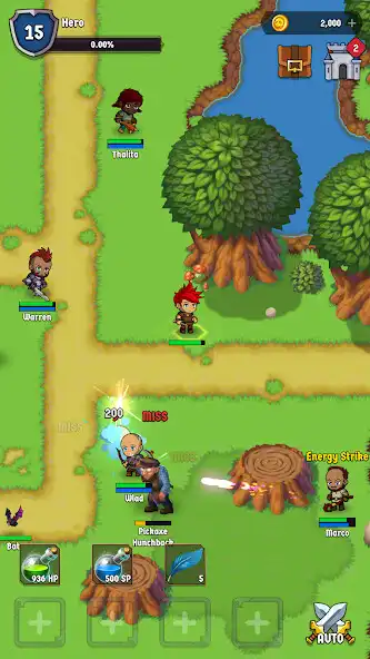 Play The Walking Hero (Auto Battle   and enjoy The Walking Hero (Auto Battle  with UptoPlay