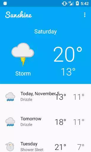 Play The Weather App