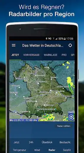 Play The Weather in Germany: Radar, weather warnings as an online game The Weather in Germany: Radar, weather warnings with UptoPlay