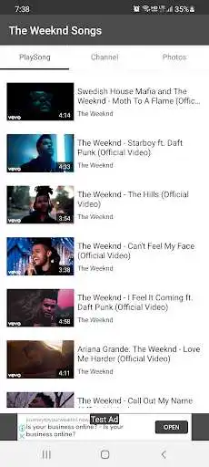 Play The Weeknd Songs  and enjoy The Weeknd Songs with UptoPlay