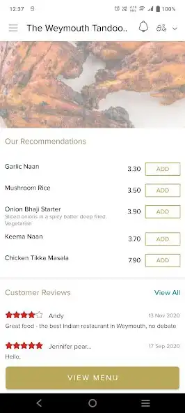Play The Weymouth Tandoori as an online game The Weymouth Tandoori with UptoPlay