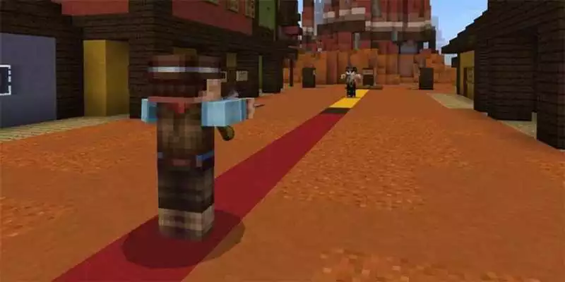 Play The Wild West Duel Map for Minecraft PE