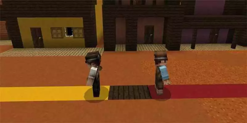 Play The Wild West Duel Map for Minecraft PE