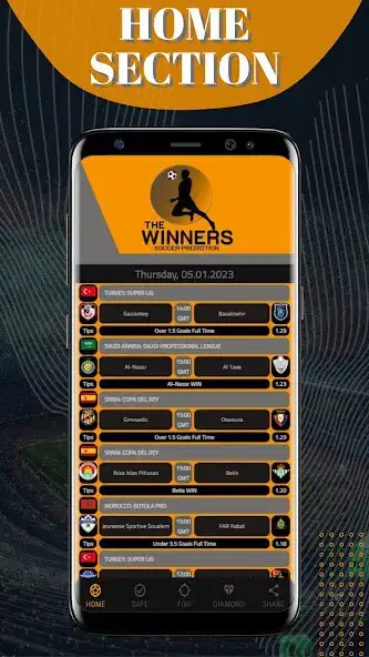 Play The Winners Soccer Predictions  and enjoy The Winners Soccer Predictions with UptoPlay
