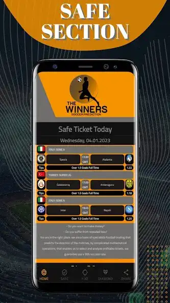 Play The Winners Soccer Predictions as an online game The Winners Soccer Predictions with UptoPlay