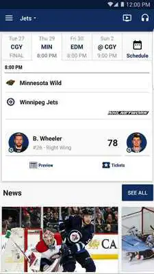 Play The Winnipeg Jets App