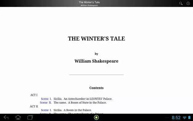 Play The Winters Tale