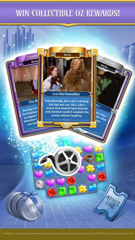 Play The Wizard of Oz Magic Match 3
