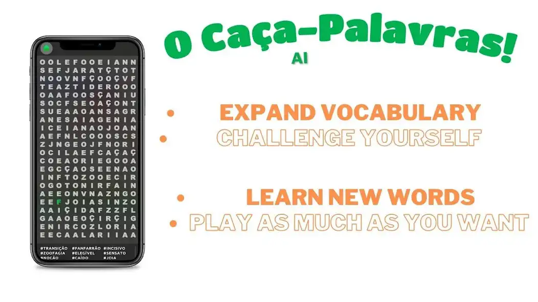 Play The Word Search! as an online game The Word Search! with UptoPlay