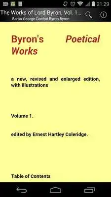 Play The Works of Lord Byron Vol. 1