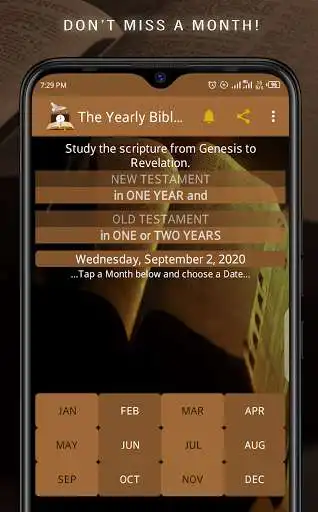Play The Yearly Bible Calendar  and enjoy The Yearly Bible Calendar with UptoPlay