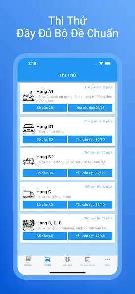 Play Thi bằng lái xe 600 câu hỏi as an online game Thi bằng lái xe 600 câu hỏi with UptoPlay