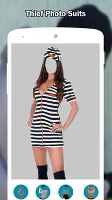 Play Thief Photo Suit Montage With Suit Color Change