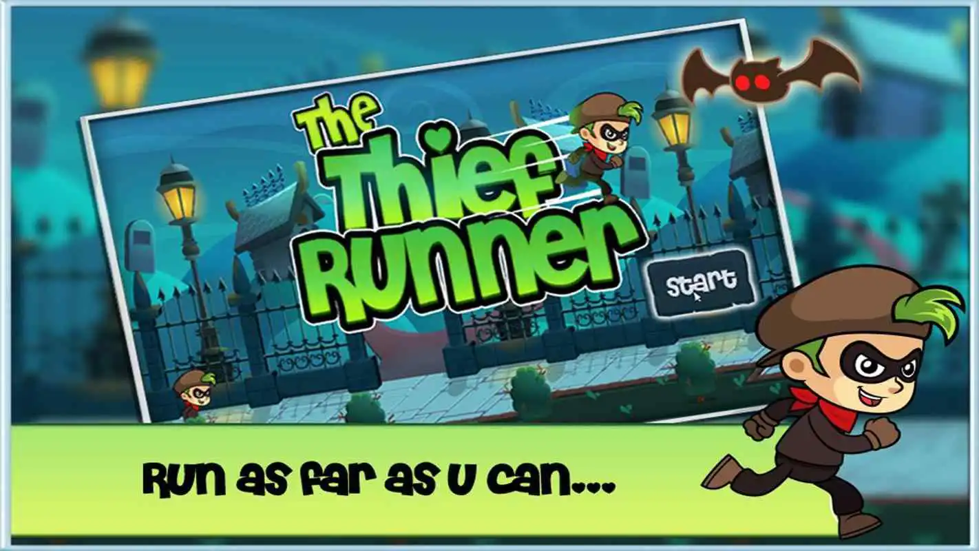 Play Thief Runner One Touch Escape
