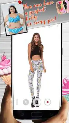 Play Thin Body Photo Montage App with Beauty Effects