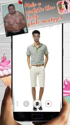 Play Thin Body Photo Montage App with Beauty Effects