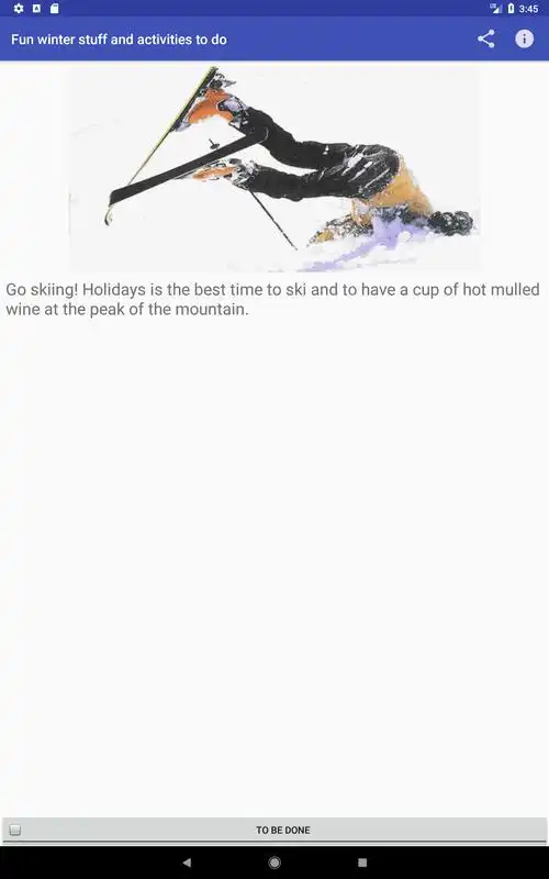 Play Things to do in winter
