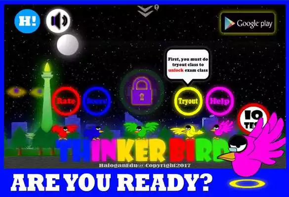 Play Thinker Bird - IQ Test