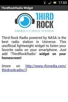 Play Third Rock Radio Widget