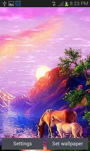 Play Thirsty Horses Live Wallpaper