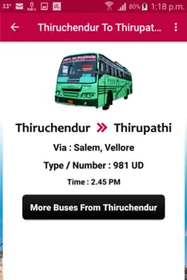 Play Thiruchendur Bus Info
