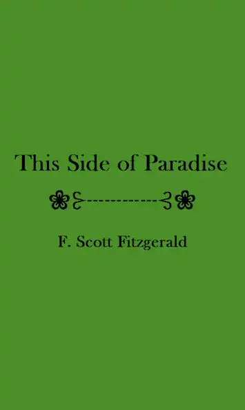 Play This Side of Paradise - eBook as an online game This Side of Paradise - eBook with UptoPlay