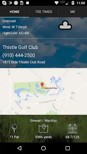 Play Thistle Golf Club Tee Times as an online game Thistle Golf Club Tee Times with UptoPlay