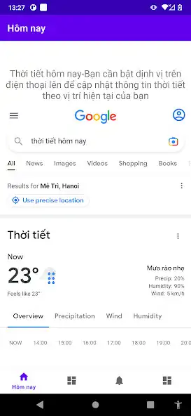 Play Thời tiết hôm nay-The weather  and enjoy Thời tiết hôm nay-The weather with UptoPlay