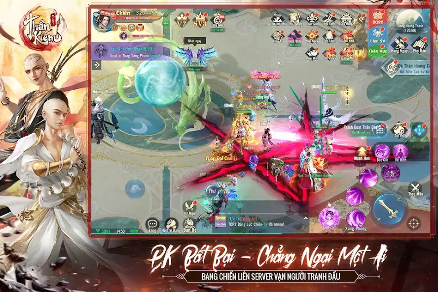Play Thần Kiếm Mobile - Funtap as an online game Thần Kiếm Mobile - Funtap with UptoPlay