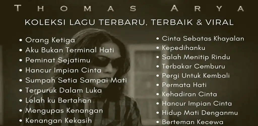 Play Thomas Arya Full Album Offline and enjoy Thomas Arya Full Album Offline with UptoPlay Play Thomas Arya Full Album Offline and enjoy Thomas Arya Full Album Offline with UptoPlay