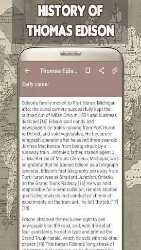 Play Thomas Edison Biography as an online game Thomas Edison Biography with UptoPlay