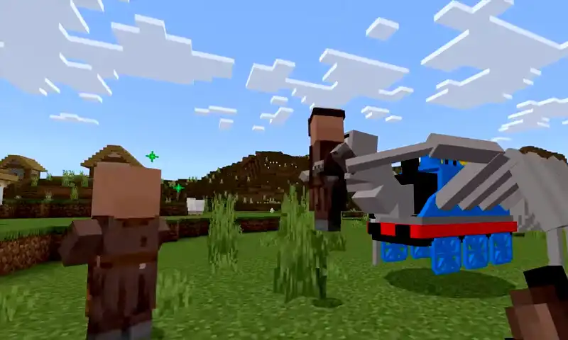 Play Thomas mod add-on for MCPE as an online game Thomas mod add-on for MCPE with UptoPlay