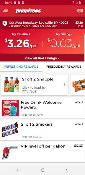 Play Thorntons Refreshing Rewards  and enjoy Thorntons Refreshing Rewards with UptoPlay