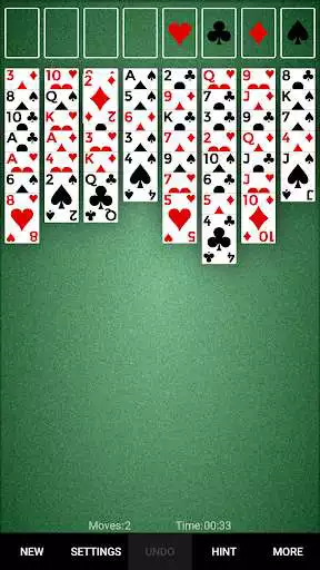 Play Thoughtful Solitaire as an online game Thoughtful Solitaire with UptoPlay