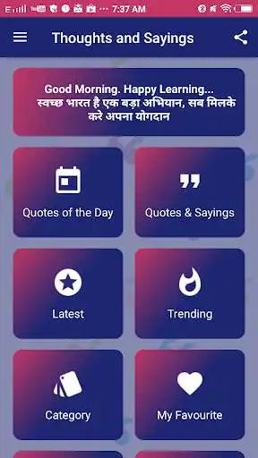 Play Thoughts and Sayings as an online game Thoughts and Sayings with UptoPlay