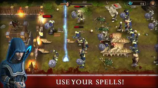 Play Three Defenders 2 as an online game Three Defenders 2 with UptoPlay