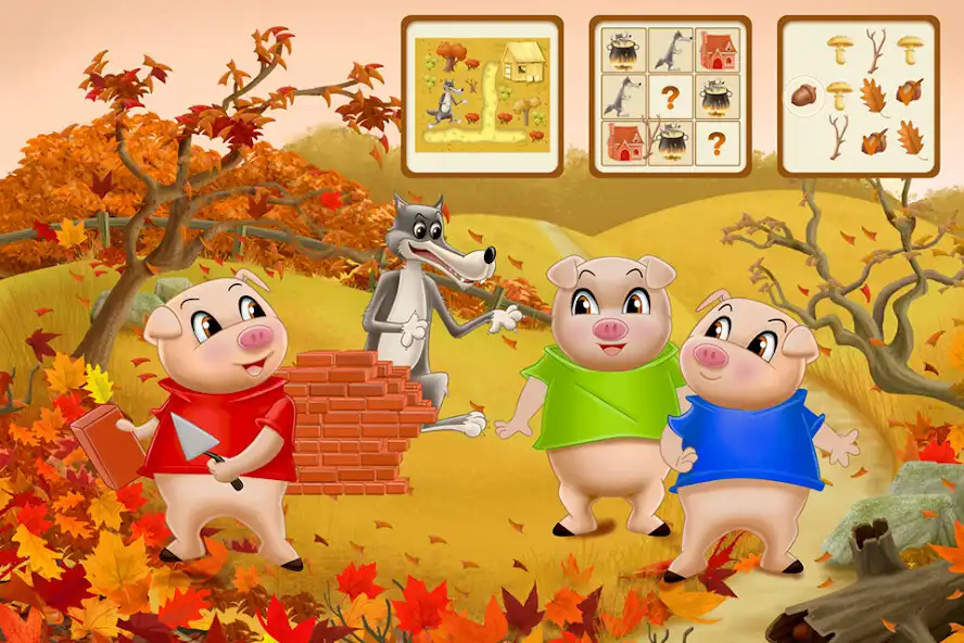Play Three Little Pigs Adventure  and enjoy Three Little Pigs Adventure with UptoPlay