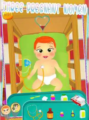 Play Three pregnant women
