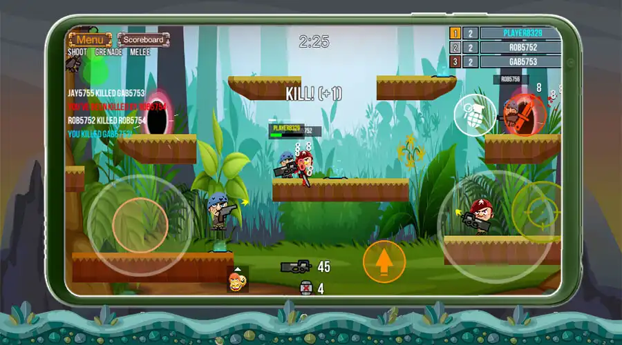Play Three Warriors War as an online game Three Warriors War with UptoPlay