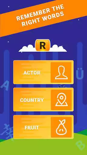 Play Three Words as an online game Three Words with UptoPlay
