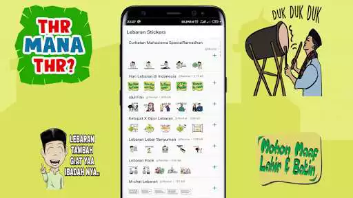 Play THR Lebaran - WAStickerApps  and enjoy THR Lebaran - WAStickerApps with UptoPlay
