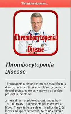Play Thrombocytopenia Disease