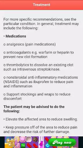 Play Thrombophlebitis Disease Play Thrombophlebitis Disease