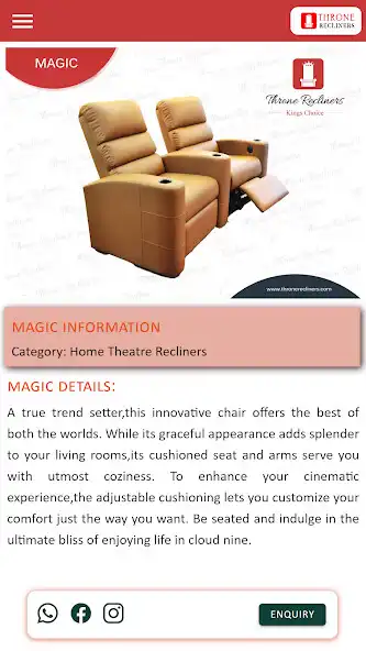Play Throne Recliners  and enjoy Throne Recliners with UptoPlay