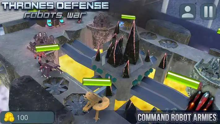 Play Thrones Defense:Robots War(AR)