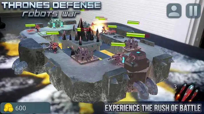 Play Thrones Defense:Robots War(AR)